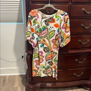Jams World Multicolor Abstract Dress